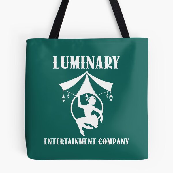 Item preview, Luminary Entertainment Company Logo - White designed and sold by Lydia Gallup.