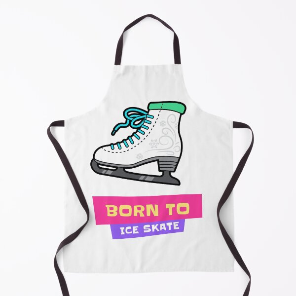 Aperçu de l'œuvre Né pour patiner sur glace - Patineur sur glace né créée et vendue par Dvzshirts.