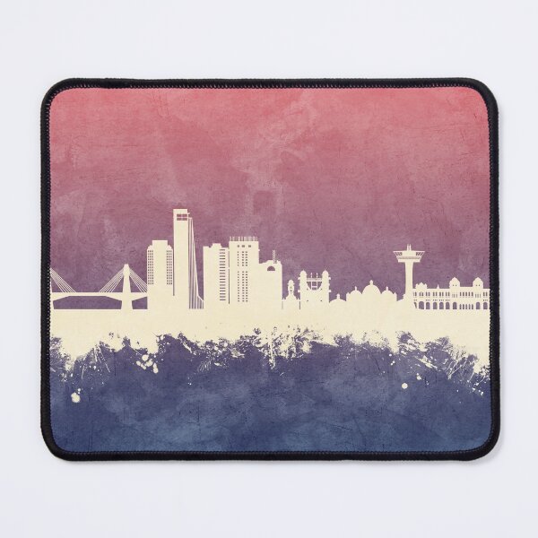 Item preview, Chattogram Bangladesh Skyline designed and sold by ArtPrints.