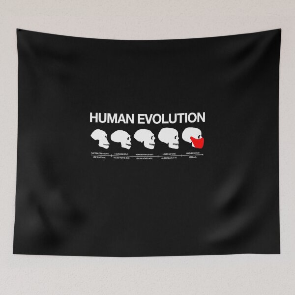 Item preview, Funny evolution of man from Australopithecus to Masked Homo 2020 designed and sold by cinemadnesshirt.