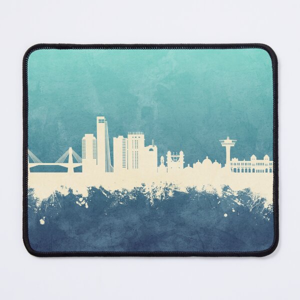 Item preview, Chattogram Bangladesh Skyline designed and sold by ArtPrints.