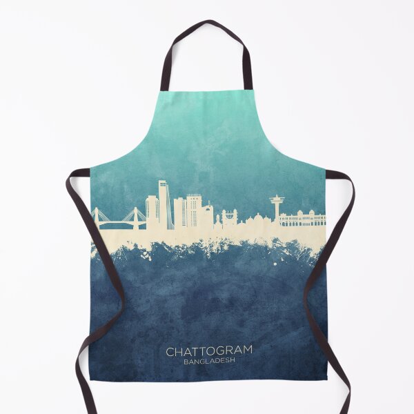 Item preview, Chattogram Bangladesh Skyline designed and sold by ArtPrints.