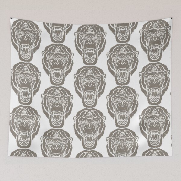 Item preview, three eyed chimpanzee designed and sold by Niti-Niti.