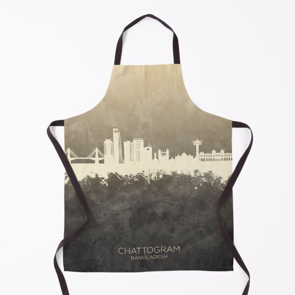 Item preview, Chattogram Bangladesh Skyline designed and sold by ArtPrints.