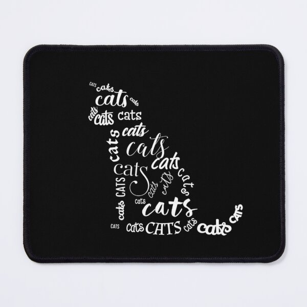 Item preview, Cats Words Silhouette designed and sold by clairemh1.