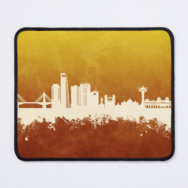 Item preview, Chattogram Bangladesh Skyline designed and sold by ArtPrints.