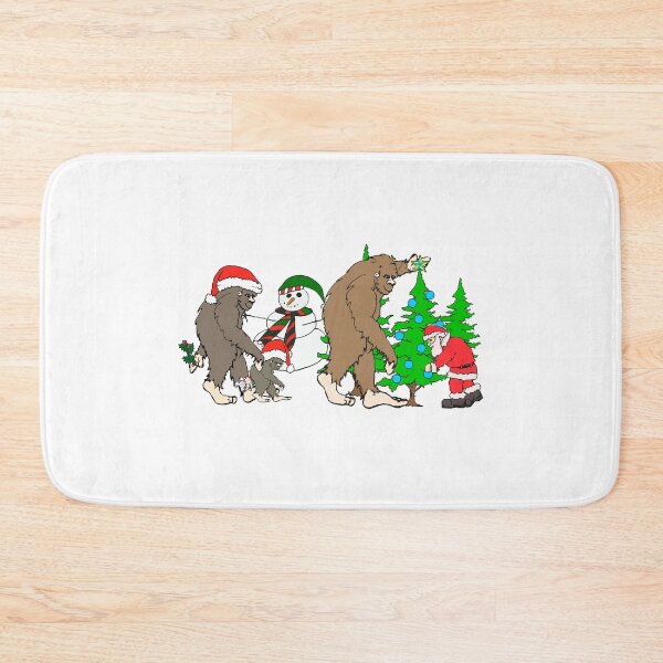 Item preview, Bigfoot family meet Santa 2 designed and sold by Saltypro.