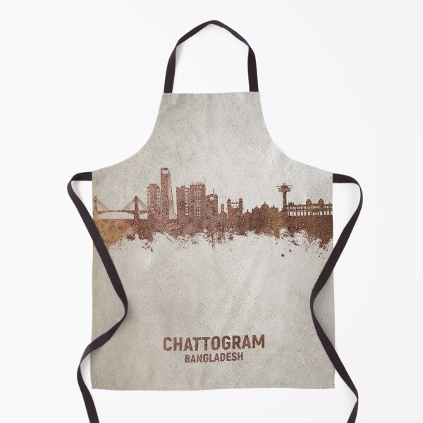Artikelvorschau, Chattogram Bangladesh Skyline entworfen und verkauft von ArtPrints.