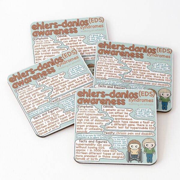 Item preview, Ehlers-Danlos Syndromes Awareness  designed and sold by walkingonwheels.