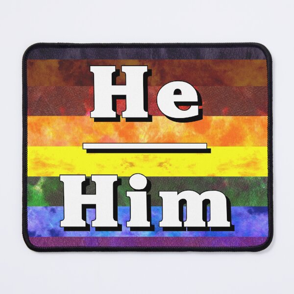 Item preview, He-Him Pronouns: Inclusive designed and sold by TigerTorreArt.