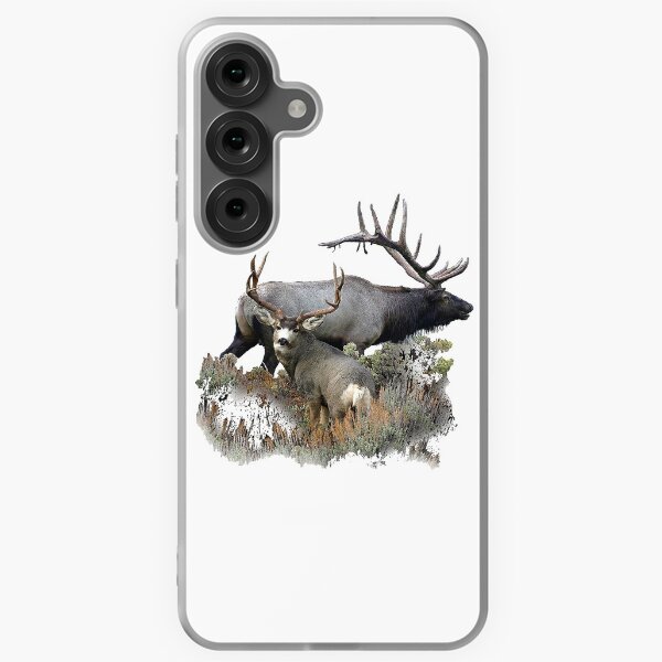 Item preview, Bull elk and mule deer buck designed and sold by Saltypro.