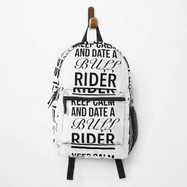 Item preview, Bull Riding Quotes - Keep Calm And Date A Bull Rider, funny rodeo quotes designed and sold by Delandor.