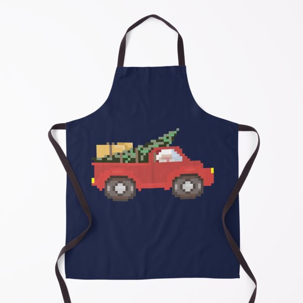Item preview, Santa Truck Pixel Art - Christmas Ugly Sweater 8-Bit designed and sold by ViewerEqualsPhoton.
