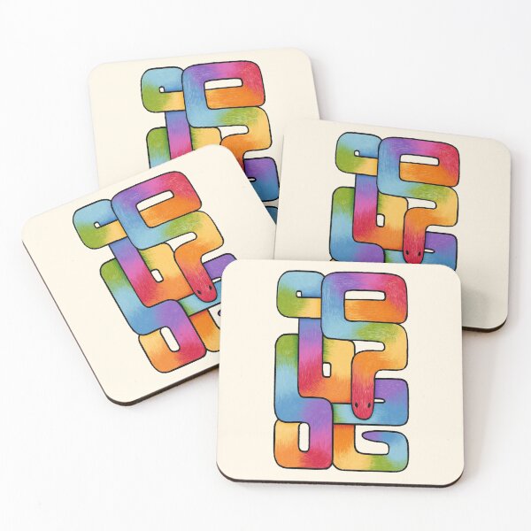 Item preview, Rainbow Snake designed and sold by Dina Mae.