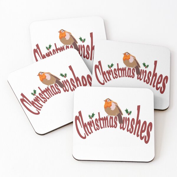 Item preview, Christmas Wishes Robin  designed and sold by Haloproductions.
