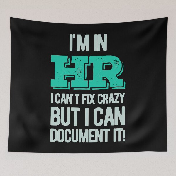 Item preview, Funny Human Resources HR designed and sold by artworkbyrihen.