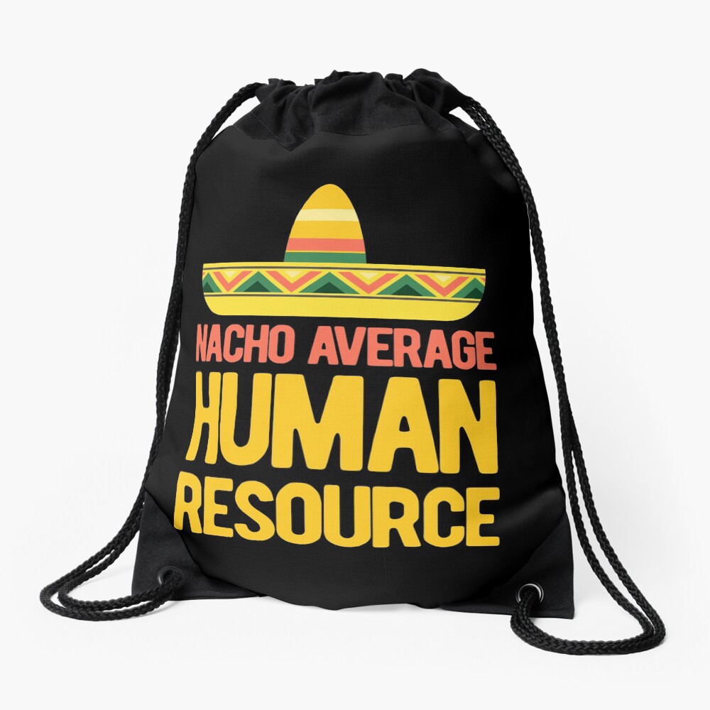 Funny Human Resources HR Drawstring Bag