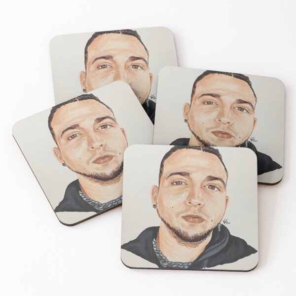 Item preview, Corey S. Copic Marker Portrait Drawing  designed and sold by Kenzie  Ermel.