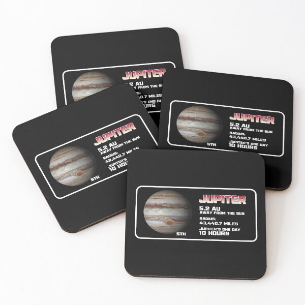 Item preview, Planet Jupiter's information -  Gas giant with a mass  designed and sold by tpMinimalist.