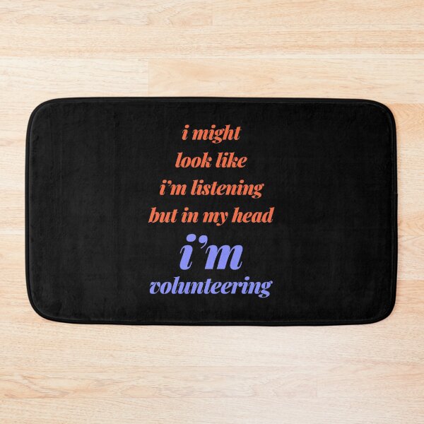 Item preview, Volunteer Quote designed and sold by artworkbyrihen.