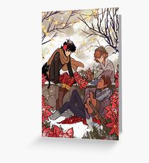 Winter Song Greeting Card