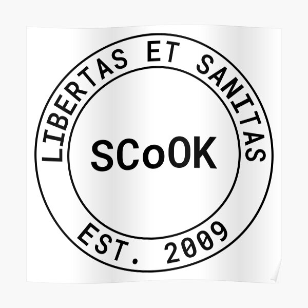 "Surgery Center of Oklahoma Monogram Logo" Poster by American-Ancap | Redbubble