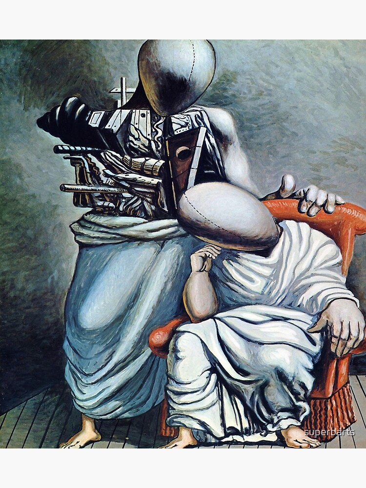 Giorgio De Chirico Poster, Canvas Painting Poster