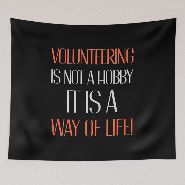 Item preview, Volunteer Quote designed and sold by artworkbyrihen.