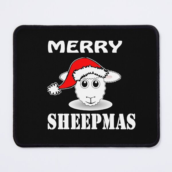 Item preview,  Sheep Christmas, Sheep Xmas, Sheep Christmas Gift, Merry Sheepmas, Sheep Holiday Gift, Winter  designed and sold by LusterCraft.
