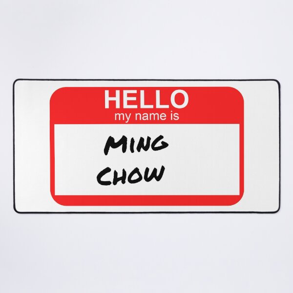Item preview, Ming Chow designed and sold by PiperDownTees.