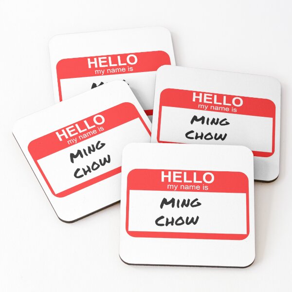 Item preview, Ming Chow designed and sold by PiperDownTees.