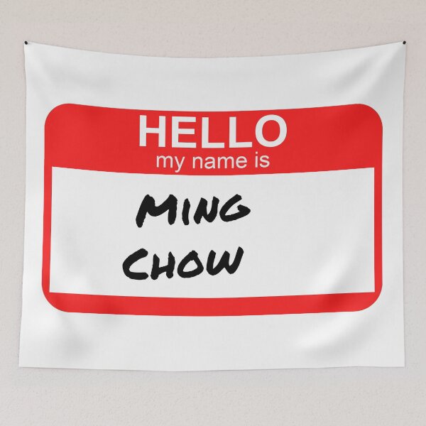 Item preview, Ming Chow designed and sold by PiperDownTees.
