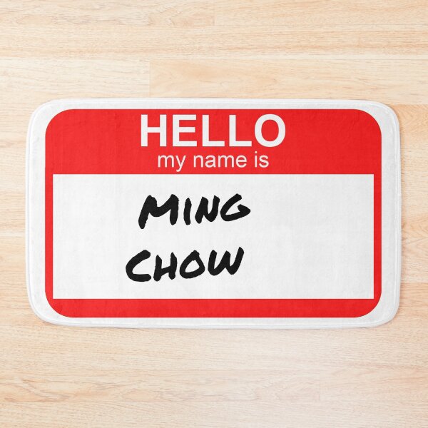 Item preview, Ming Chow designed and sold by PiperDownTees.