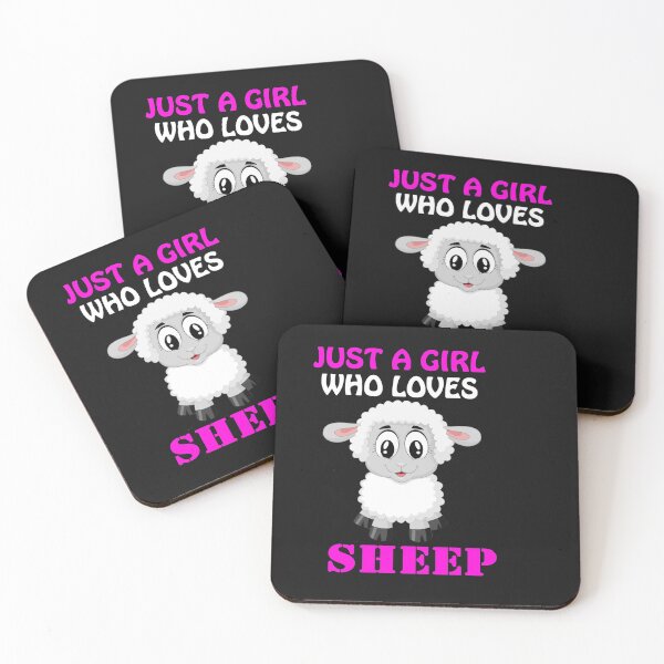 Item preview, Girl's Sheep, Just a Girl who loves Sheep,Sheep Lover, Sheep Mom, Lamb Sheep Owner, Sheep Gift  designed and sold by LusterCraft.