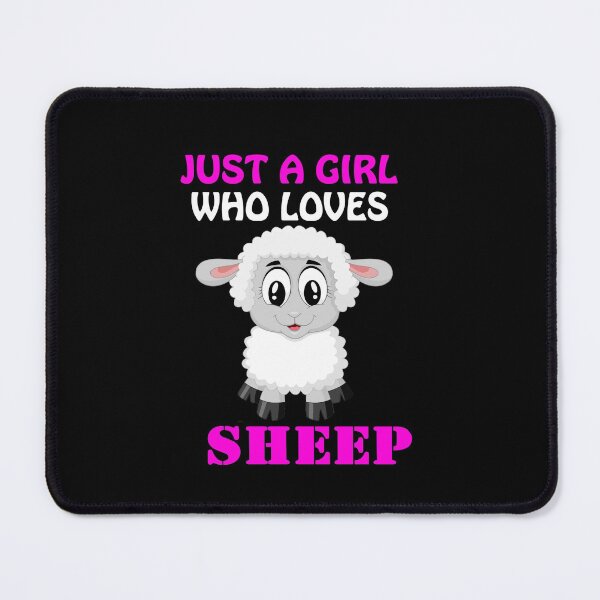 Item preview, Girl's Sheep, Just a Girl who loves Sheep,Sheep Lover, Sheep Mom, Lamb Sheep Owner, Sheep Gift designed and sold by LusterCraft.