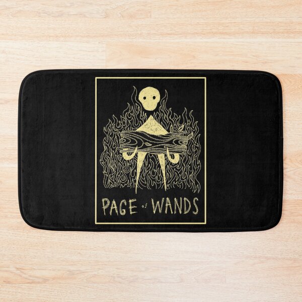 Item preview, The Page of Wand Tarot Card designed and sold by Owl-n-bear.
