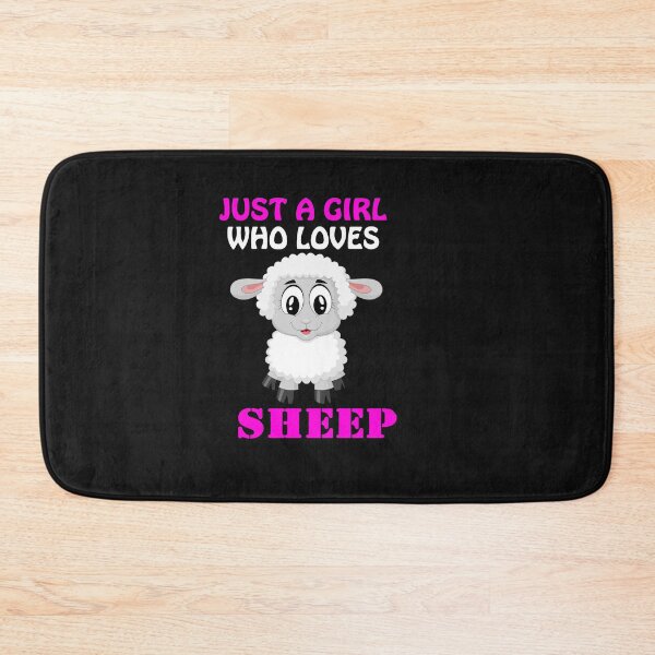 Item preview, Girl's Sheep, Just a Girl who loves Sheep,Sheep Lover, Sheep Mom, Lamb Sheep Owner, Sheep Gift  designed and sold by LusterCraft.