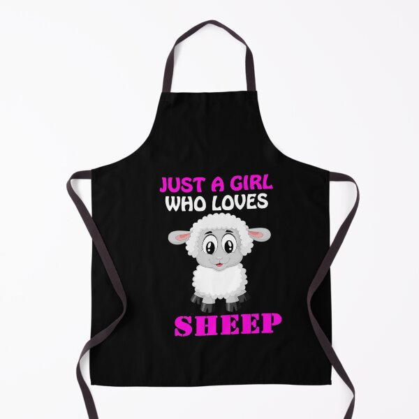 Item preview, Girl's Sheep, Just a Girl who loves Sheep,Sheep Lover, Sheep Mom, Lamb Sheep Owner, Sheep Gift designed and sold by LusterCraft.