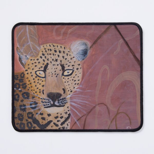 Item preview, Leopard with pink background designed and sold by Rebekah Gavra.
