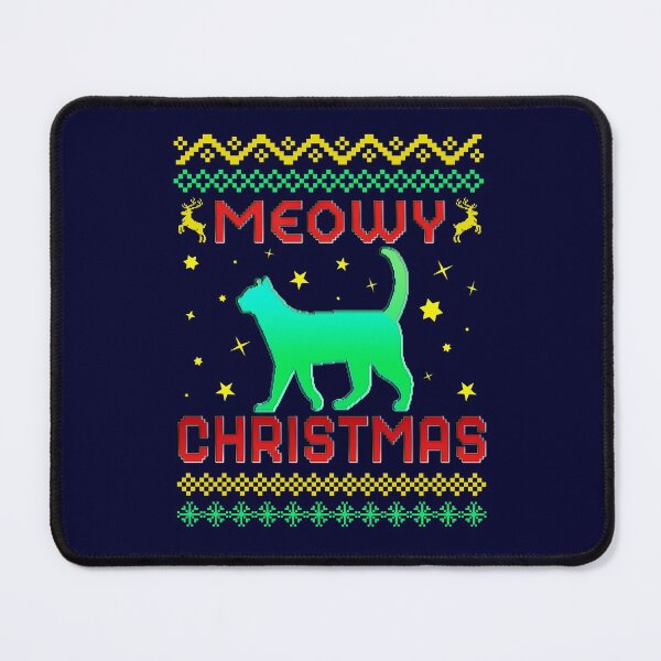 Item preview, Meowy Christmas, Christmas Cat Pattern designed and sold by ACC .