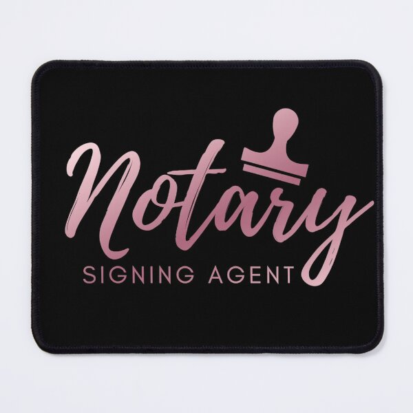 Item preview, Notary Signing Agent | Pink designed and sold by AdoptKM.