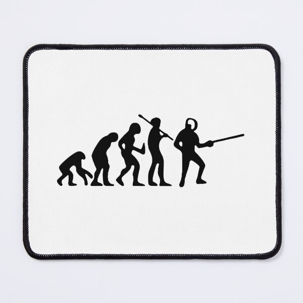 Item preview, Evolution of Fencing Contact Sports Love Fencing Gift Premium Apparel Funny Holiday Xmas designed and sold by DesignByHeartUK.