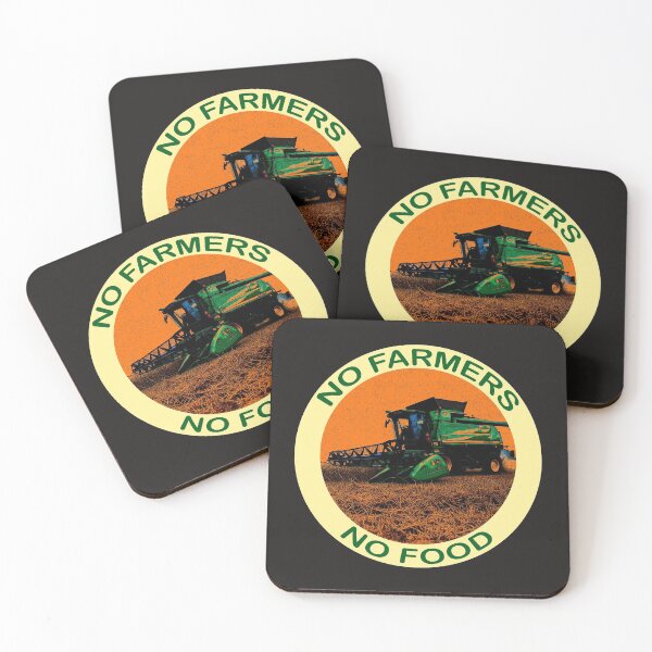Item preview, No farmers, no food with us combine designed and sold by marosi.