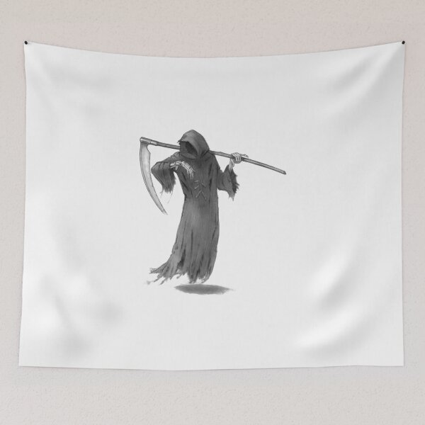 Item preview, No More Blah Blah Blah - grim reaper - funny designed and sold by UnseenCreations.