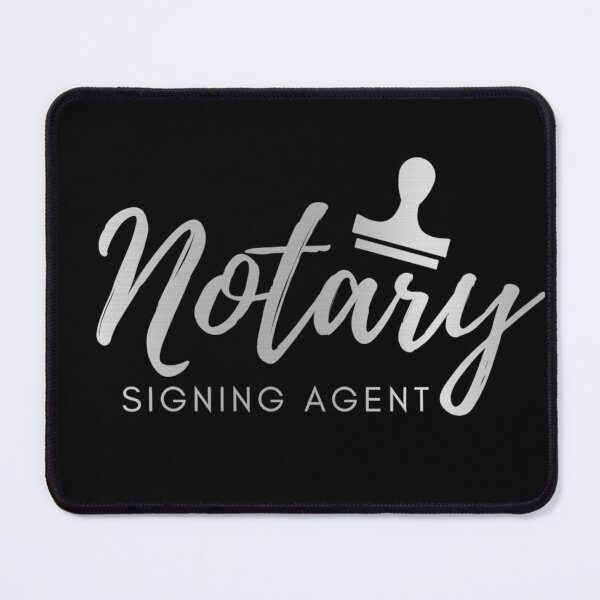 Item preview, Notary Signing Agent | Silver designed and sold by AdoptKM.