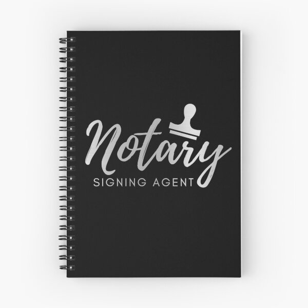 Item preview, Notary Signing Agent | Silver designed and sold by AdoptKM.