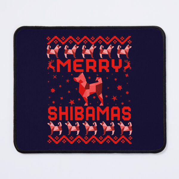 Item preview, Merry Shibamas, Christmas Dog Shiba Inu Pattern designed and sold by ACC .