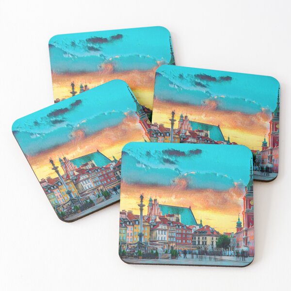 Item preview, Old Town Warsaw, Poland designed and sold by Sofia-Draws.