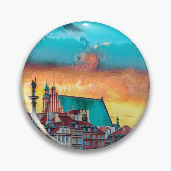 Item preview, Old Town Warsaw, Poland designed and sold by Sofia-Draws.
