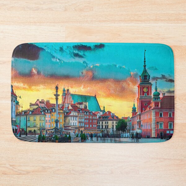 Item preview, Old Town Warsaw, Poland designed and sold by Sofia-Draws.